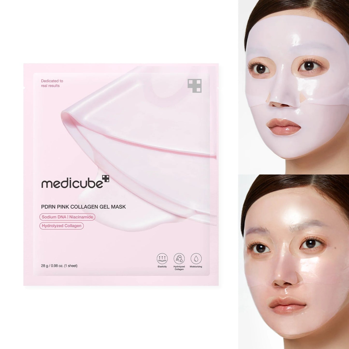 Medicube PDRN Pink Collagen Gel Mask (4EA)