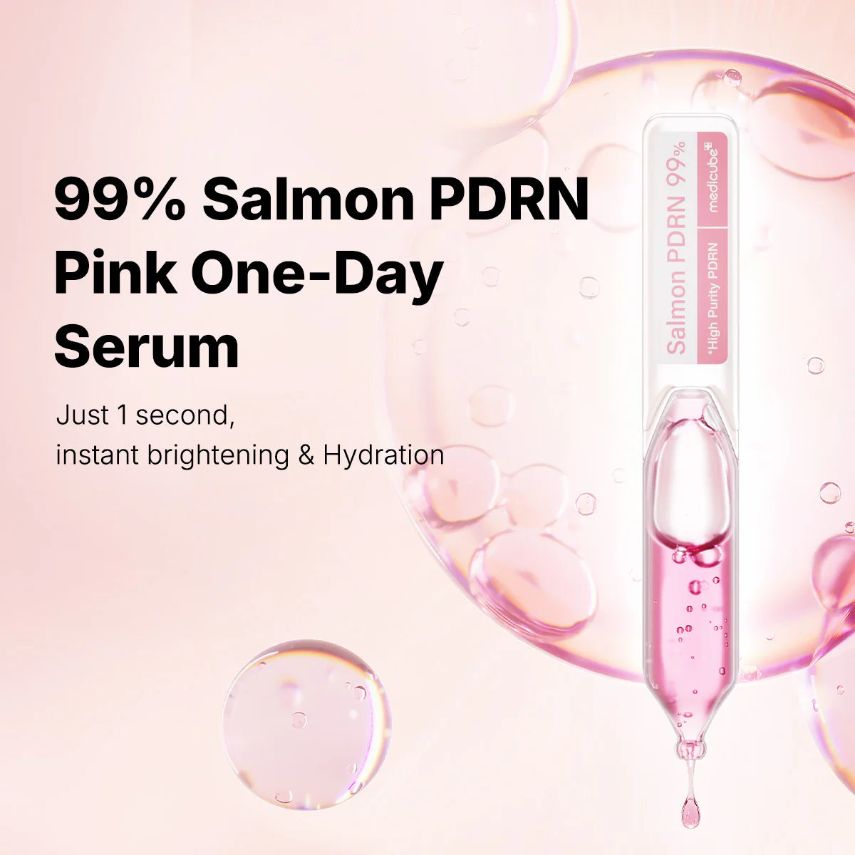 Medicube – PDRN Pink One Day Serum (99% PDRN)