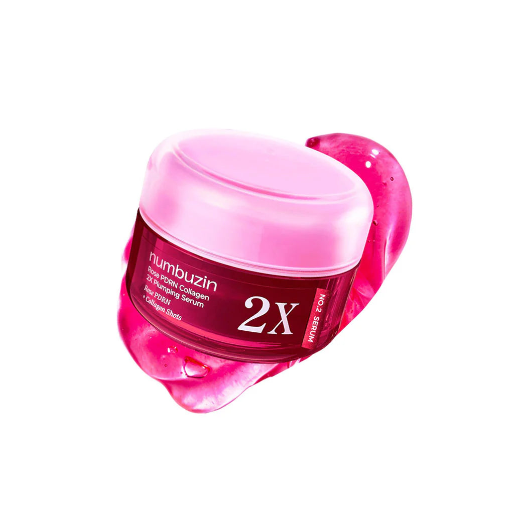 Numbuzin – No.2 Rose PDRN Collagen 2X Plumping Serum (30ml)