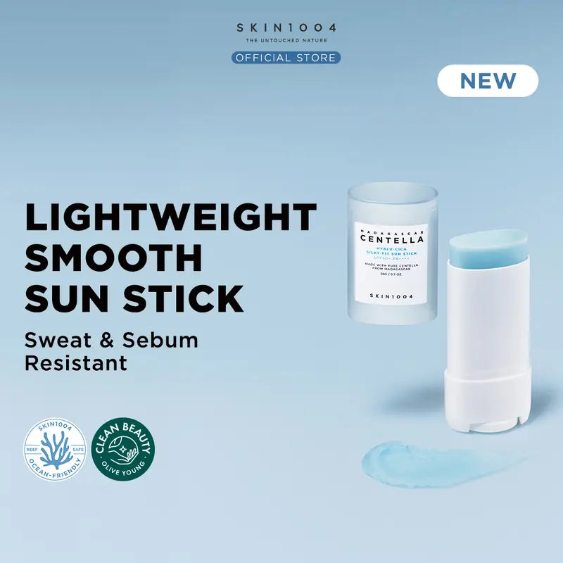 SKIN1004 – Madagascar Centella Hyalu-Cica Silky-Fit Sun Stick SPF50+ PA++++ (20g)
