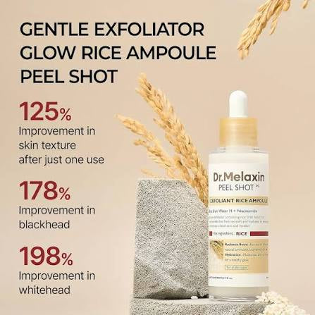 Dr. Melaxin - Peel Shot PS Exfoliating White Rice Ampoule (80ml)