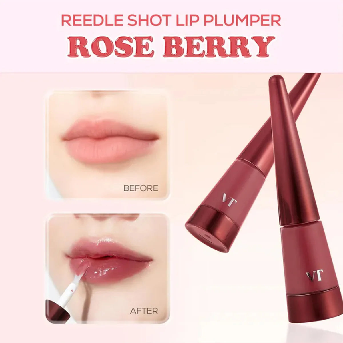 VT Cosmetics - Reedle Shot Lip Plumper Rose Berry