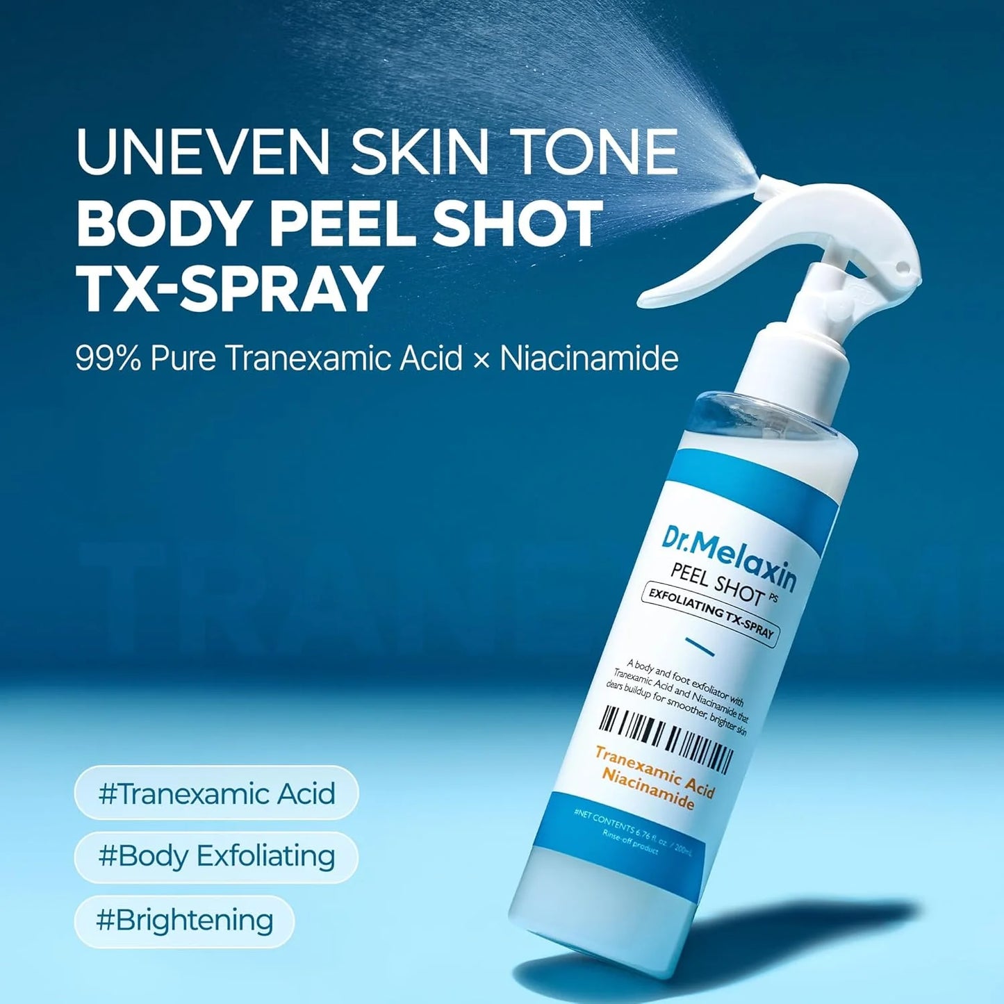 Dr. Melaxin Peel Shot PS Exfoliating TX-Spray 200ml