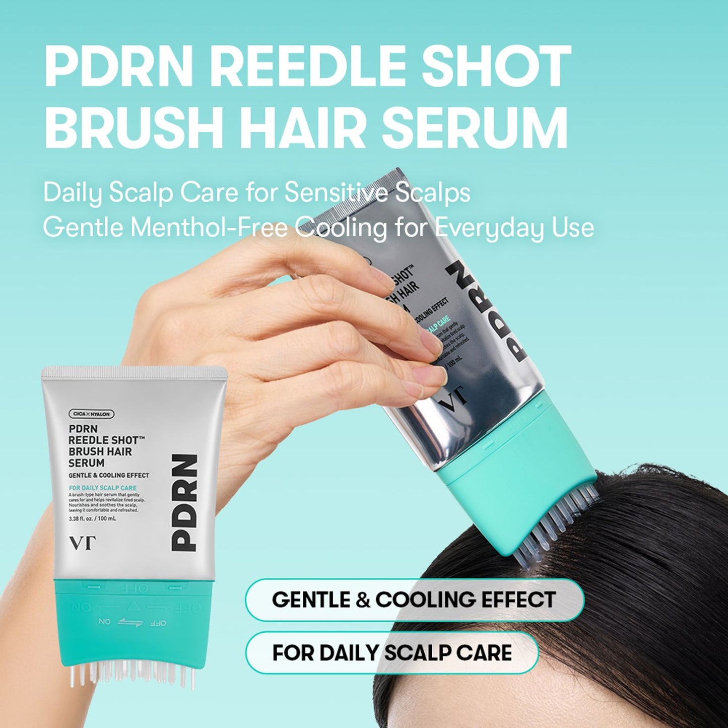 VT PDRN Reedle Shot Brush Hair Serum 100 ml