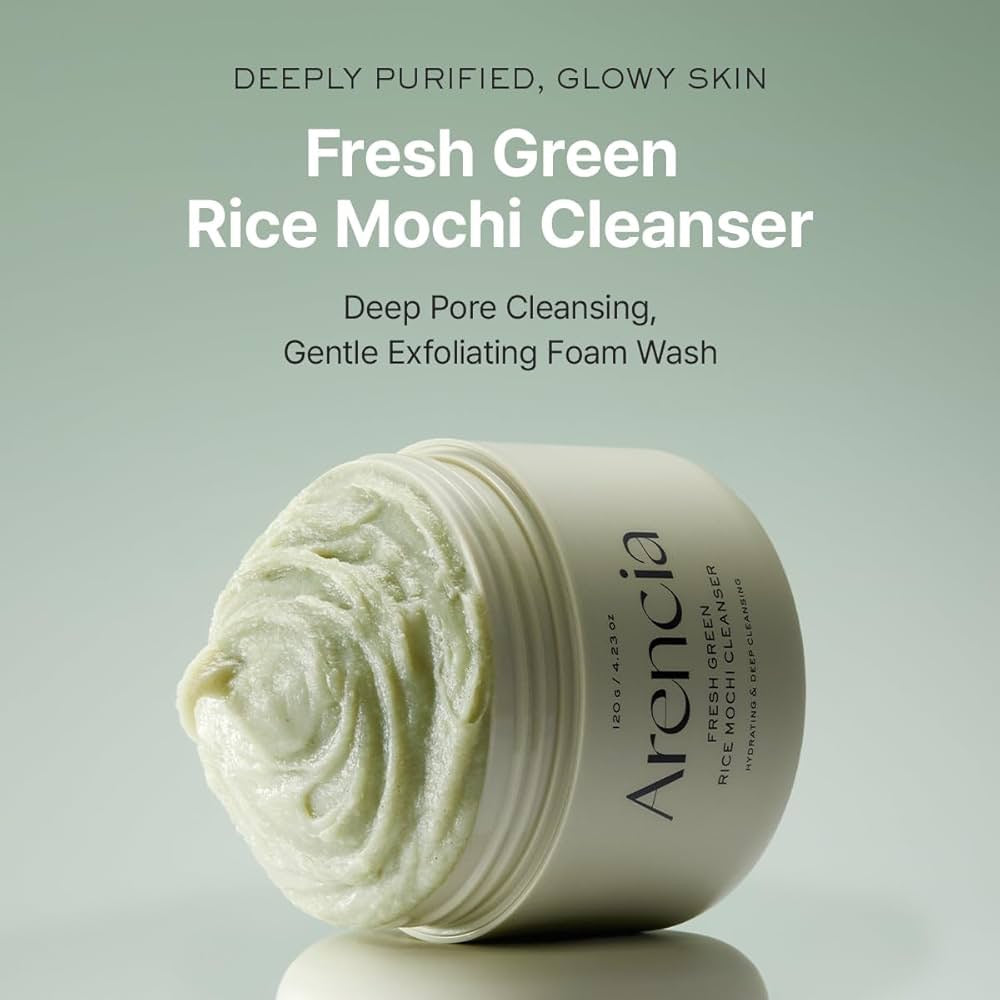 Arencia Fresh Green Rice Mochi Cleanser 120g