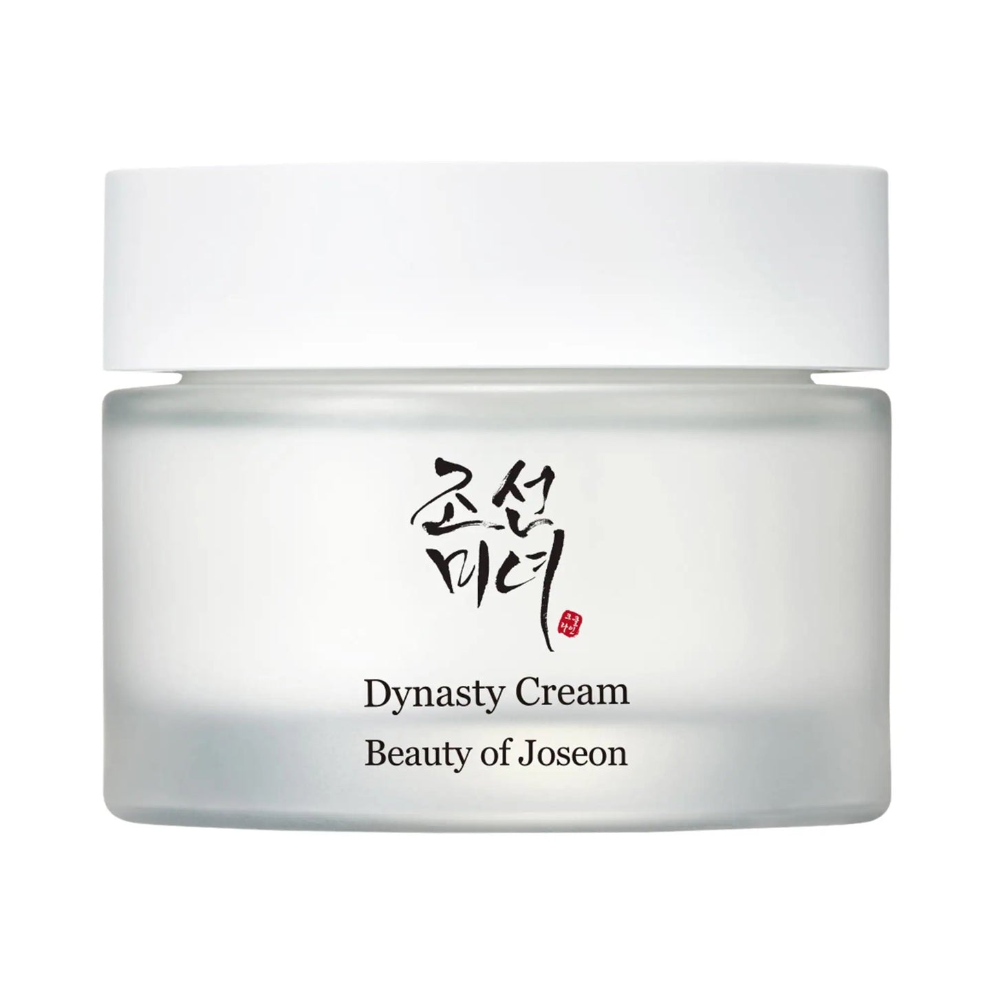 Jar of Dynasty Cream from Beauty of Joseon on a white background