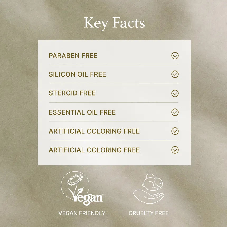Key facts about product safety and ethics on a beige background