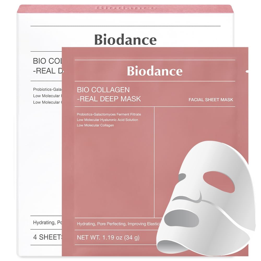 Biodance Bio Collagen Real Deep Mask packaging on a white background