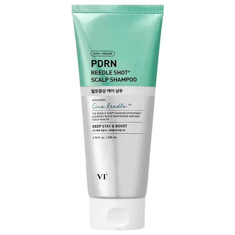 PDRN Reede Shot Scalp Shampoo tube on a white background