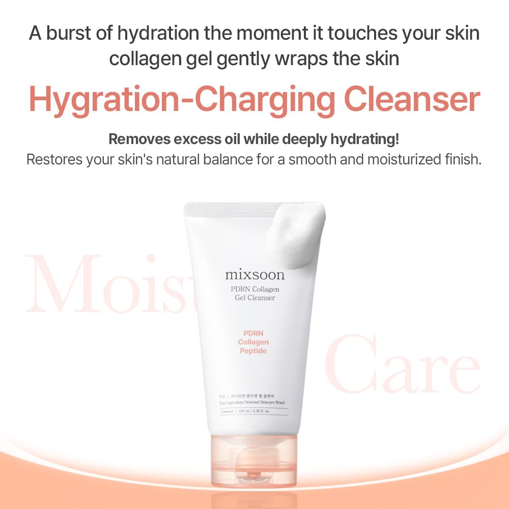 Mixsoon - PDRN Collagen Gel Cleanser (100 ml)