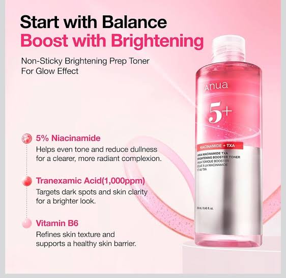 Anua - Niacinamide TXA Brightening Booster Toner 250ml