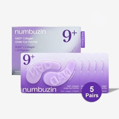 NUMBUZIN No.9 NAD+ Collagen Under Eye Patches – 5ea