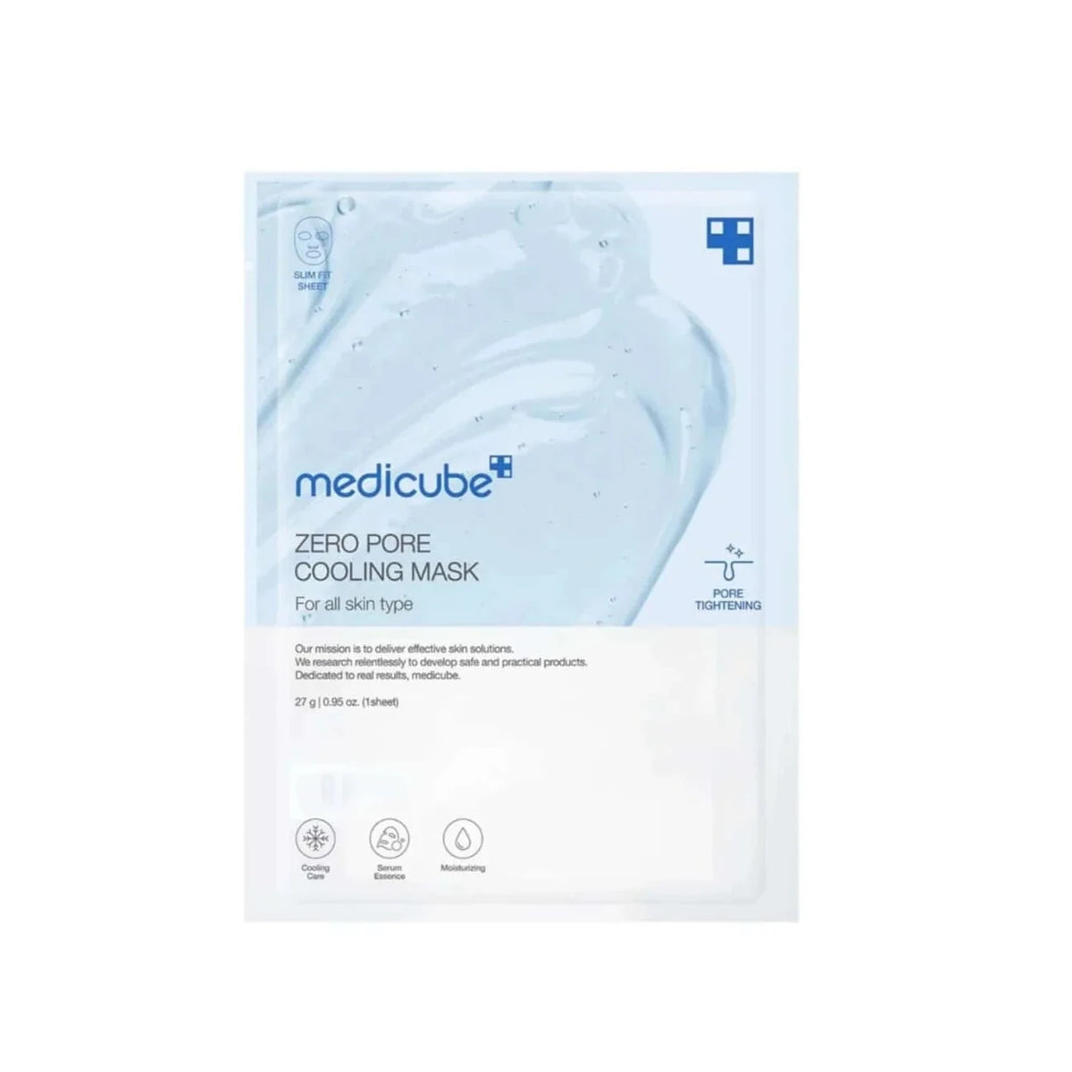 MEDICUBE Zero Pore Cooling Mask (1 mask)
