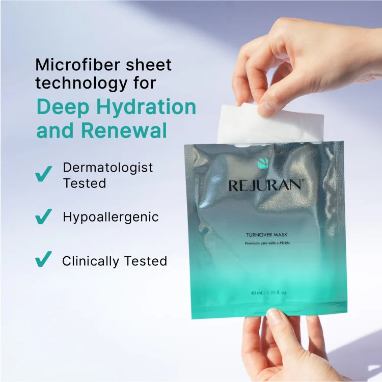 REJURAN Turnover Mask – Premium Care with c-PDRN (5 masks)