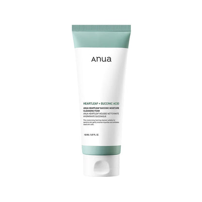 ANUA Heartleaf Succinic Moisture Cleansing Foam – 150 ml