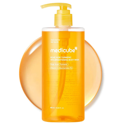 MEDICUBE Kojic Acid Turmeric Vita Brightening Body Wash – 400 ml