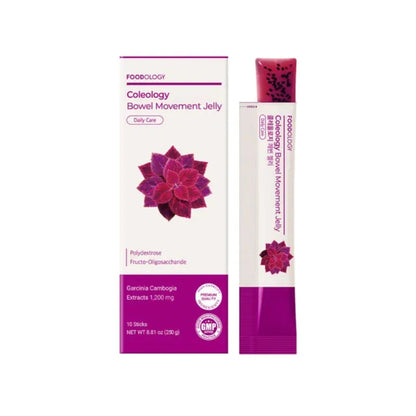 FOODOLOGY Coleology Bowel Movement Jelly - 10 sticks