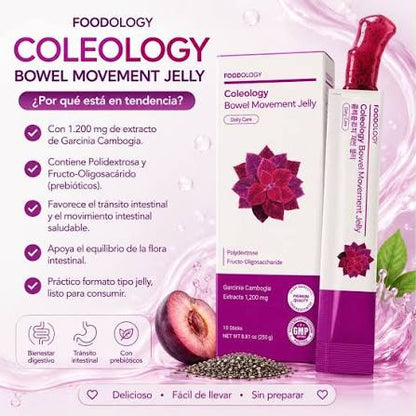 FOODOLOGY Coleology Bowel Movement Jelly - 10 sticks