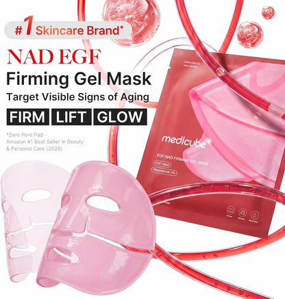 MEDICUBE EGF NAD Firming Gel Mask  (4 mask)