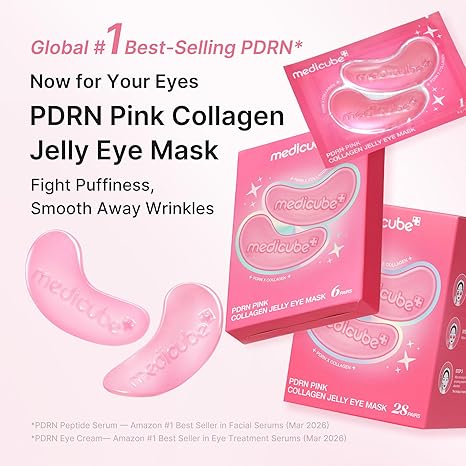 MEDICUBE PDRN Pink Collagen Jelly Eye Mask – 50 Pouches
