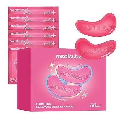 MEDICUBE PDRN Pink Collagen Jelly Eye Mask – 50 Pouches