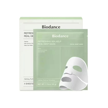 BIODANCE Refreshing Sea Kelp Real Deep Mask – 4 Sheets