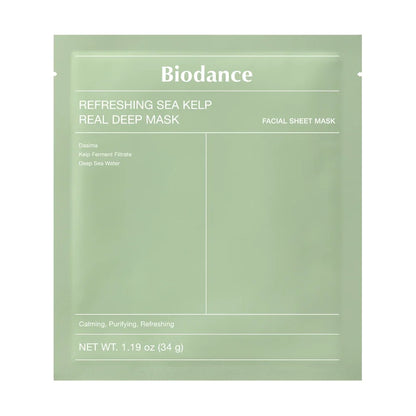 BIODANCE Refreshing Sea Kelp Real Deep Mask – 4 Sheets