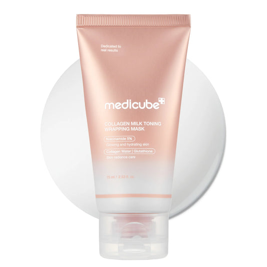 MEDICUBE Collagen Milk Toning Wrapping Mask – 75 ml