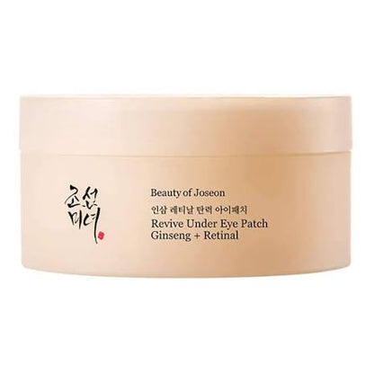 BEAUTY OF JOSEON Revive Under Eye Patch: Ginseng + Retinal – 60 Patches