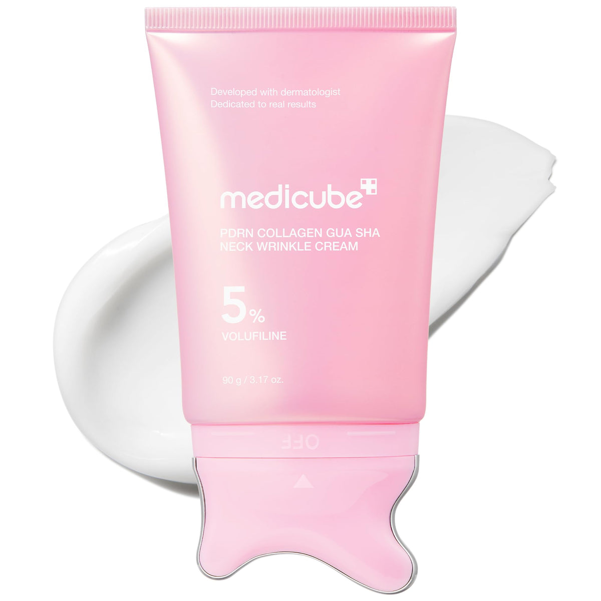 MEDICUBE PDRN Collagen Gua Sha Neck Wrinkle Cream – 90ml