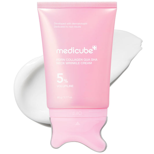 MEDICUBE PDRN Collagen Gua Sha Neck Wrinkle Cream – 90ml