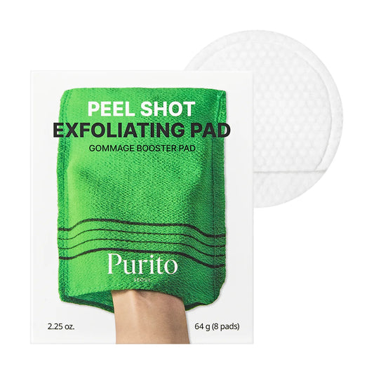 PURITO SEOUL Peel Shot Exfoliating Pad - 8 Pads