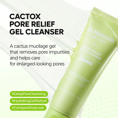 Dr.Melaxin CACTOX Pore Relief Gel Cleanser 120ml