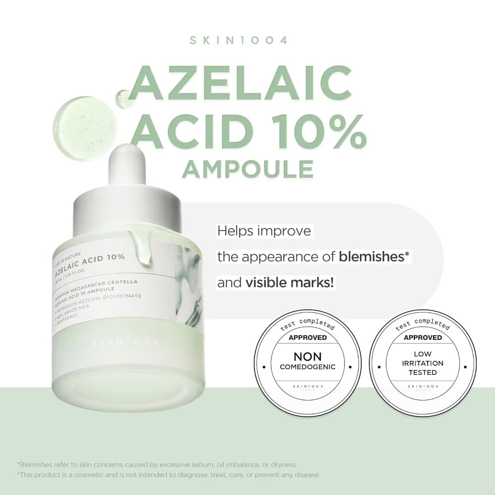 SKIN1004 Madagascar Centella Azelaic Acid 10 Ampoule Serum – 30 ml