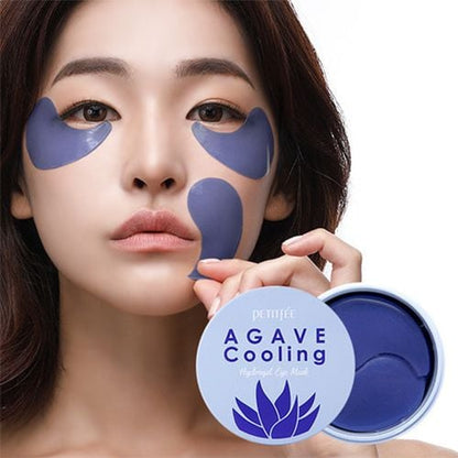 PETITFÉE Agave Cooling Hydrogel Eye Mask (60 unidades)