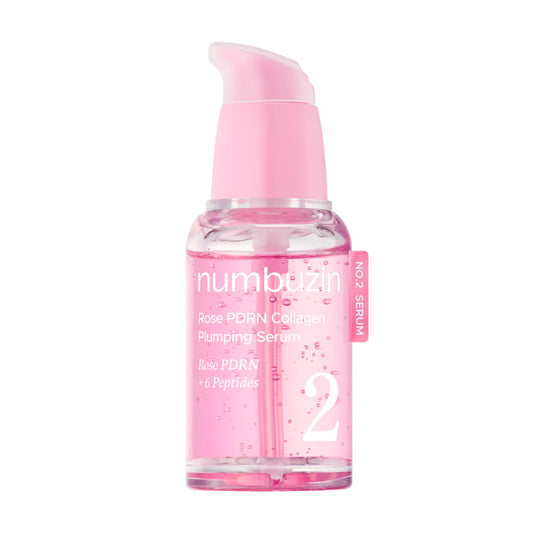 Numbuzin – No.2 Rose PDRN Collagen Plumping Serum (30ml)