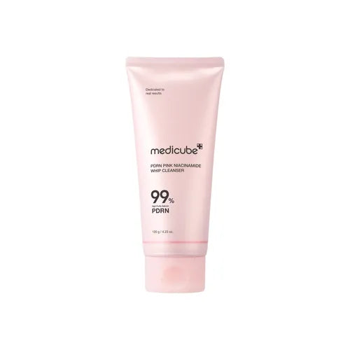 Medicube – PDRN Pink Niacinamide Whip Cleanser (120g)