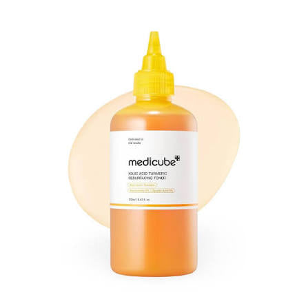 Medicube – Kojic Acid Turmeric Resurfacing Toner (250ml)