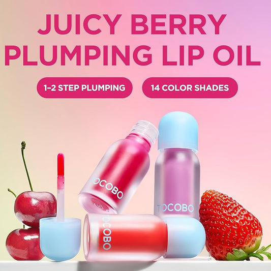 Tocobo-Juicy Berry Plumping Lip Oil