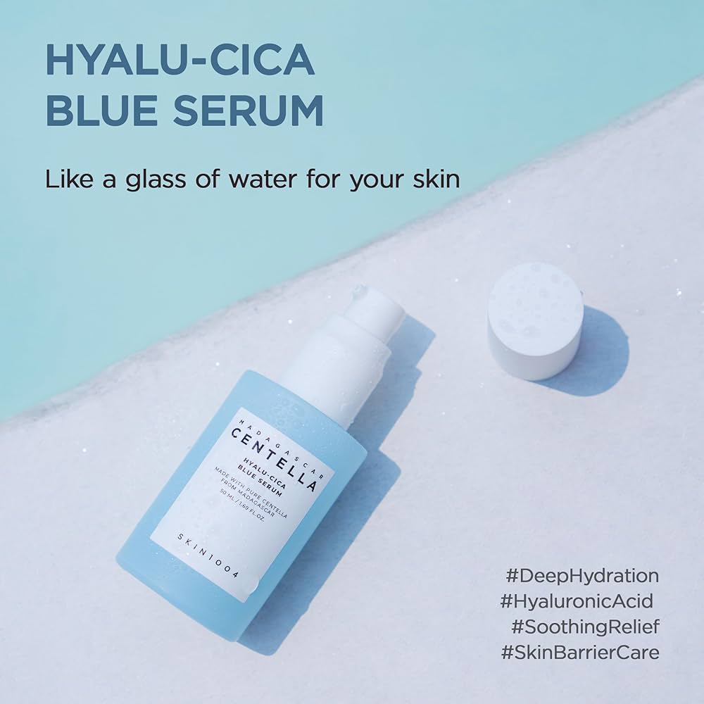 SKIN1004 – Madagascar Centella Hyalu-Cica Blue Serum (50ml)