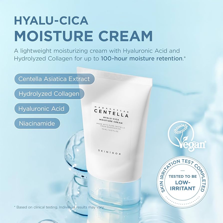 SKIN1004 - Madagascar Centella Hyalu-Cica Moisture Cream (75ml)