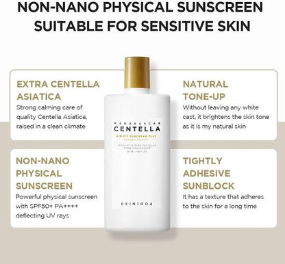 SKIN1004 – Madagascar Centella Air-Fit Sunscreen Plus SPF50+ PA++++ (50ml)