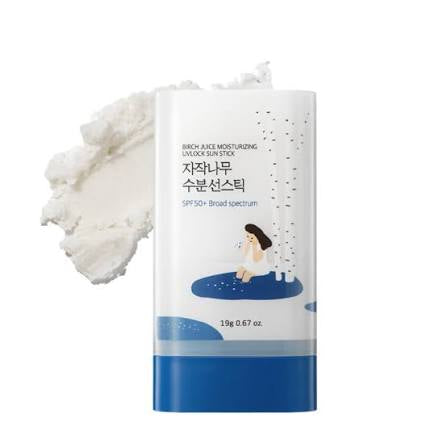 Round Lab Birch Juice Moisturizing UV Lock Sun Stick SPF 50+ Broad Spectrum