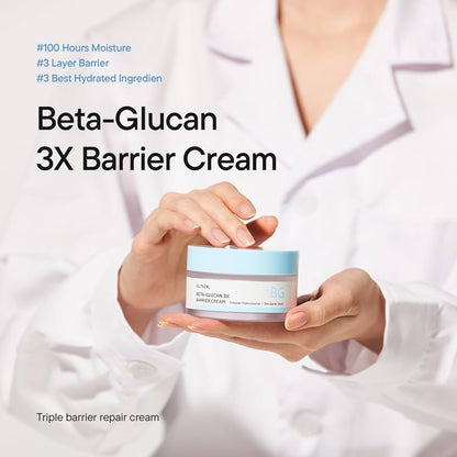 iUNIK Beta-Glucan 3X Barrier Cream 50ml
