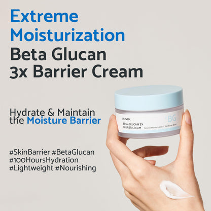 iUNIK Beta-Glucan 3X Barrier Cream 50ml