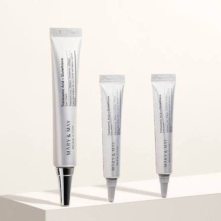 MARY & MAY - Tranexamic Acid + Glutathione Eye Cream Set (30G+12G)
