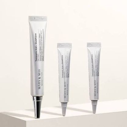 MARY & MAY - Tranexamic Acid + Glutathione Eye Cream Set (30G+12G)