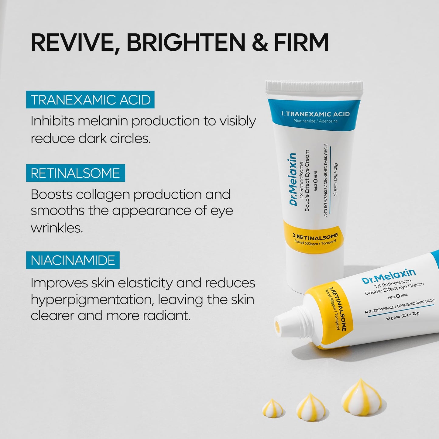 Dr. Melaxin - TX-Retinalsome Double Effect Eye Cream (40ml)