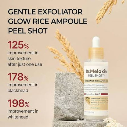 Dr. Melaxin - Peel Shot PS Exfoliating White Rice Ampoule (80ml)