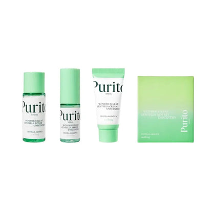 Purito Seoul - Wonder Releaf Centella Mini Kit Unscented